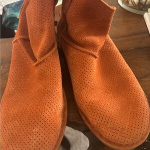 UGG Orange Ankle Boots